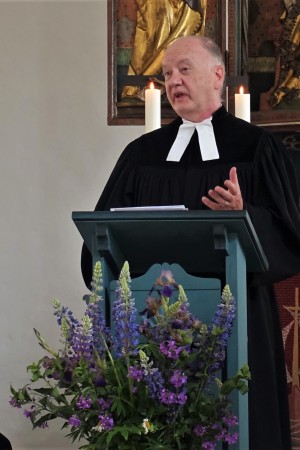 Am Samstag den 30. Mai 2020 fand um 14.00 Uhr in der St. Andreaskirche Unterschlauersbach die Verabschiedung von Pfarrer Hüttmeyer statt.